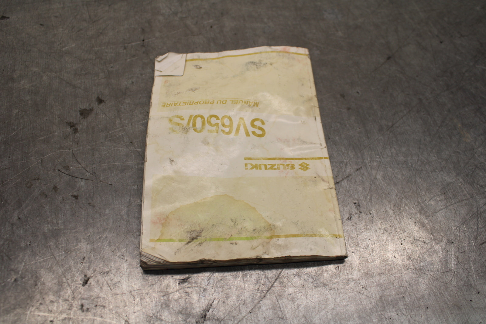03 SUZUKI SV650S ORIGINAL OWNERS MANUAL BOOK BB130