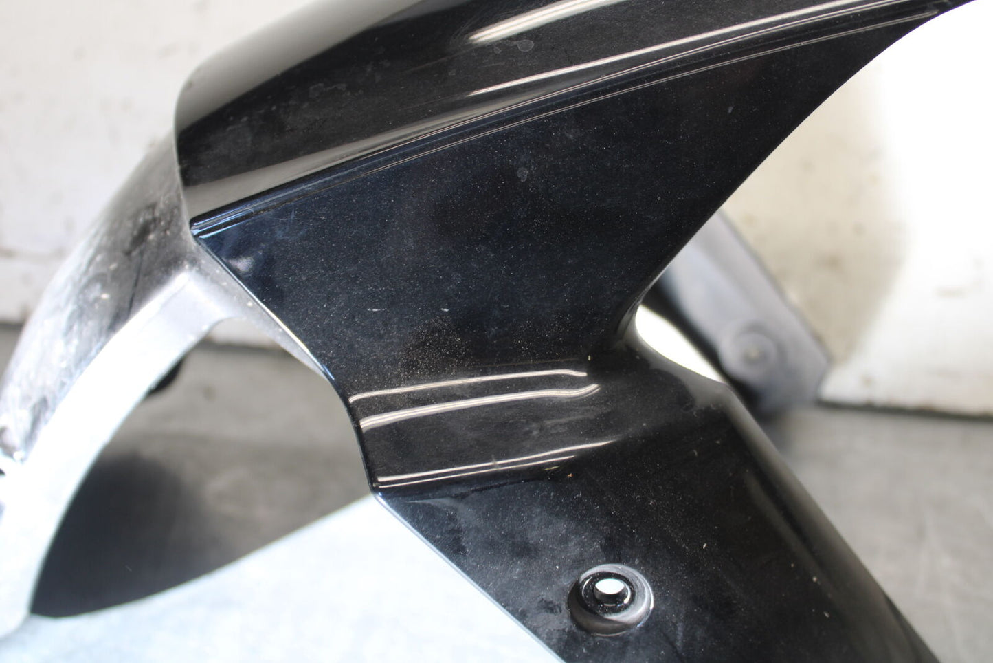 09-12 KAWASAKI NINJA ZX6R FRONT WHEEL FENDER COWL FAIRING 5004-0118-17K BB698