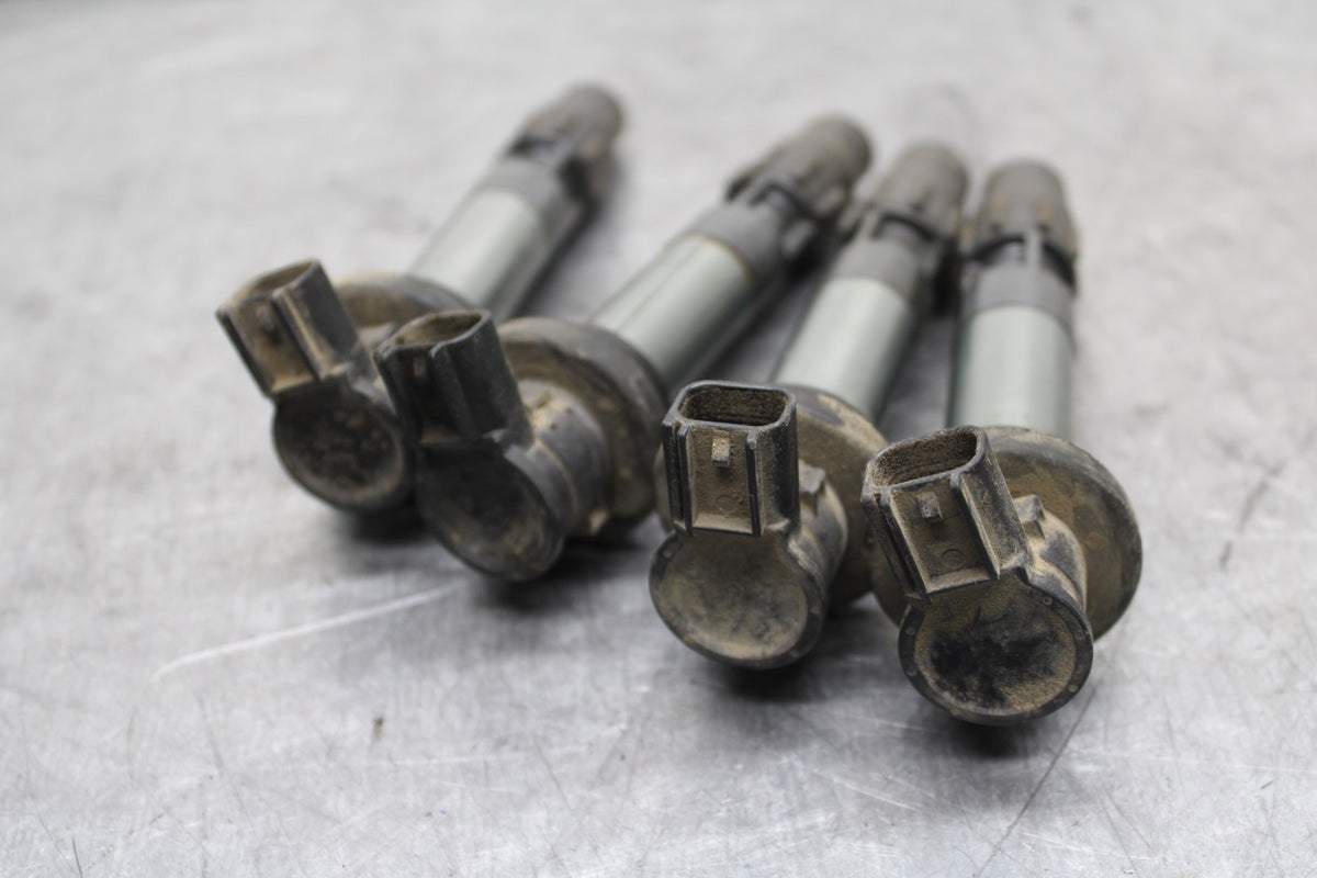 08-10 SUZUKI GSXR 600 IGNITION COILS COIL SPARK PLUG CAPS  BB721
