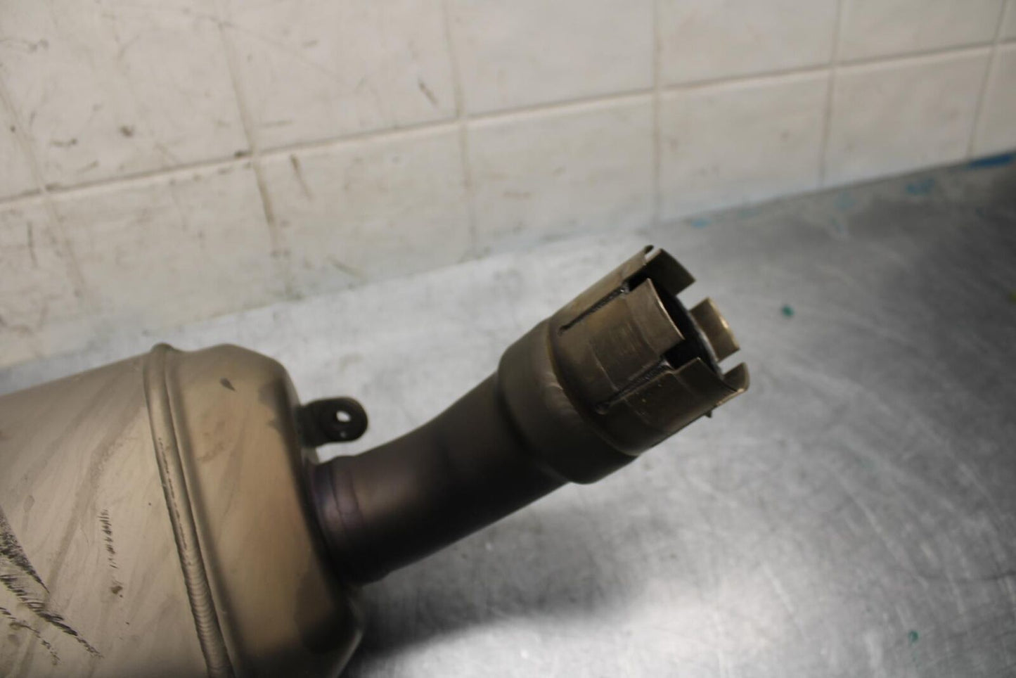 11-21 SUZUKI GSXR750 EXHAUST PIPE MUFFLER SLIP ON CAN SILENCER BB492