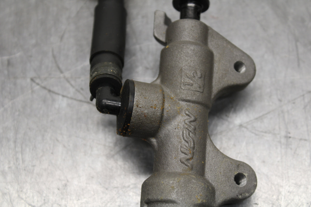 08-16 YAMAHA YZF R6 REAR BACK BRAKE MASTER CYLINDER W RESERVOIR BB127