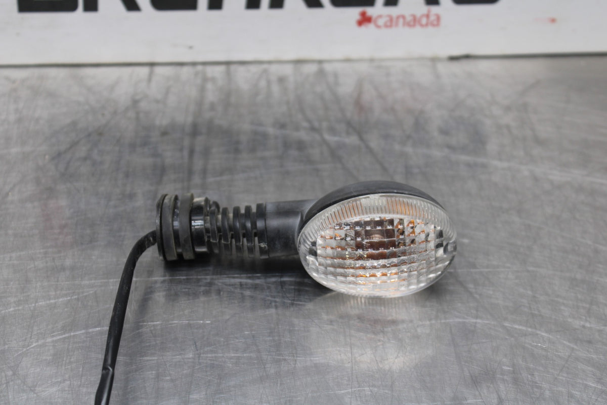 08-12 KAWASAKI NINJA 250R EX250J FRONT TURN SIGNALS LIGHT INDICATORS  BB784