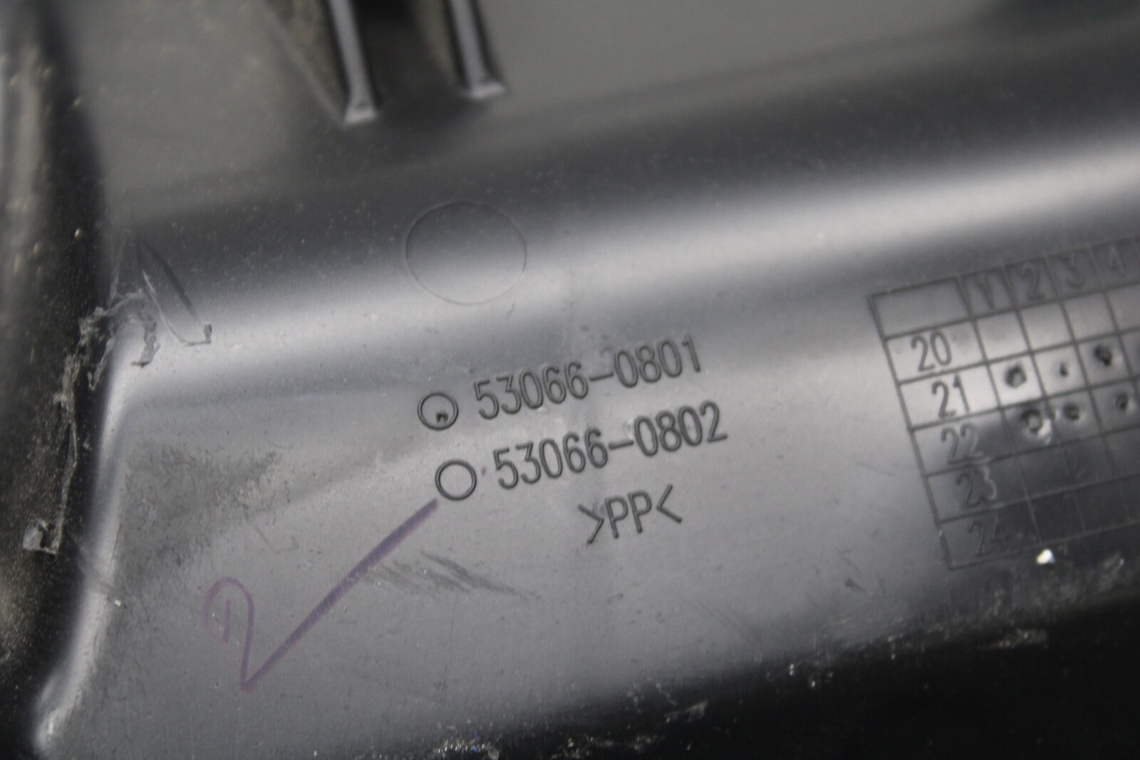 18-23 KAWASAKI NINJA 400 EX400 ABS FRONT DRIVERS SEAT PAD SADDLE PILLION BB747