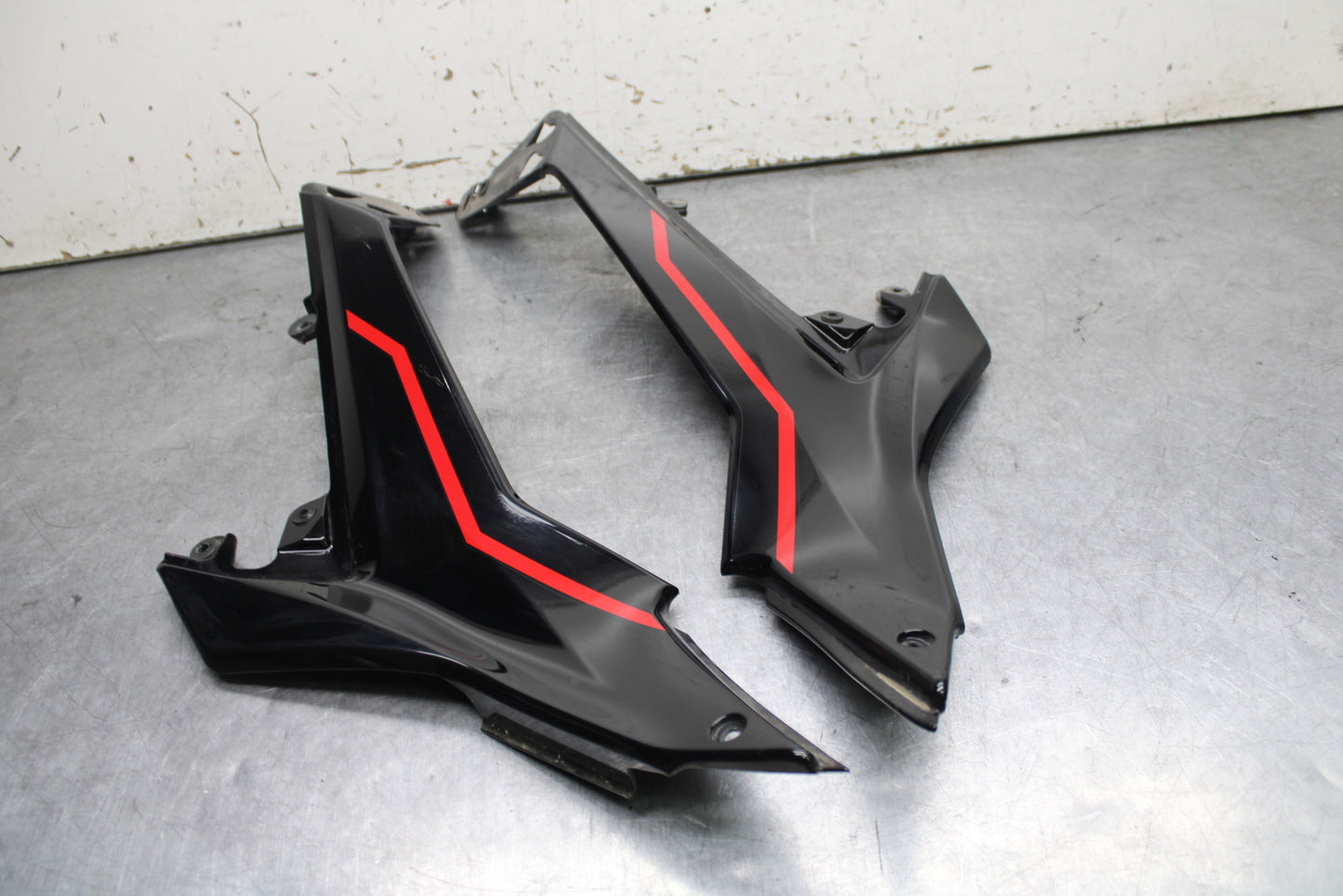 18-24 KAWASAKI NINJA 650 RIGHT LEFT GAS FUEL TANK PANELS COVERS TRIM SET  BB725