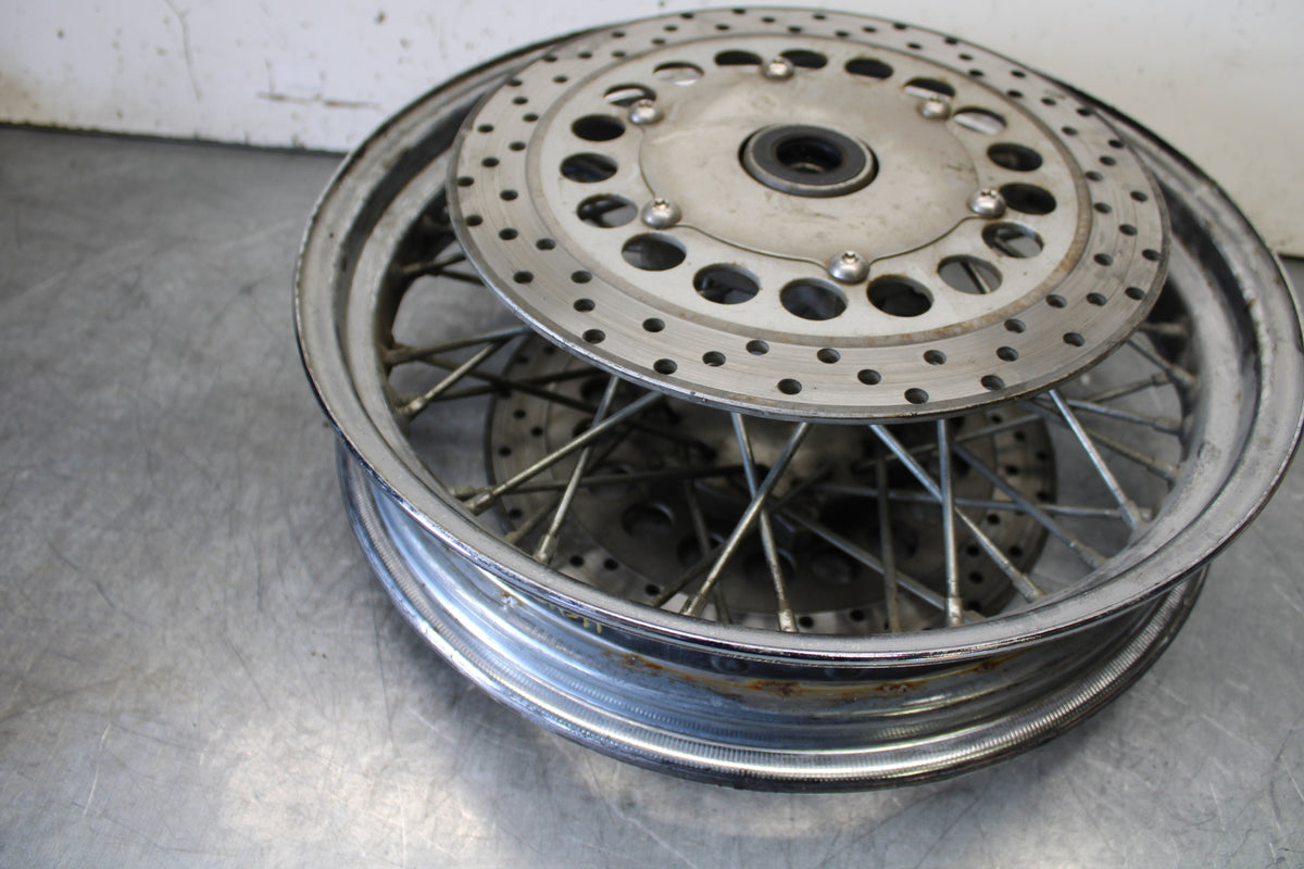 99-00 YAMAHA V STAR 1100 FRONT WHEEL FRONT RIM  BB711