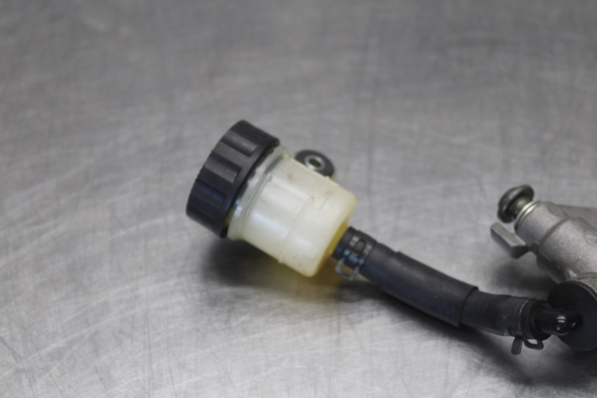 08-16 YAMAHA YZF R6 REAR BACK BRAKE MASTER CYLINDER W RESERVOIR BB929