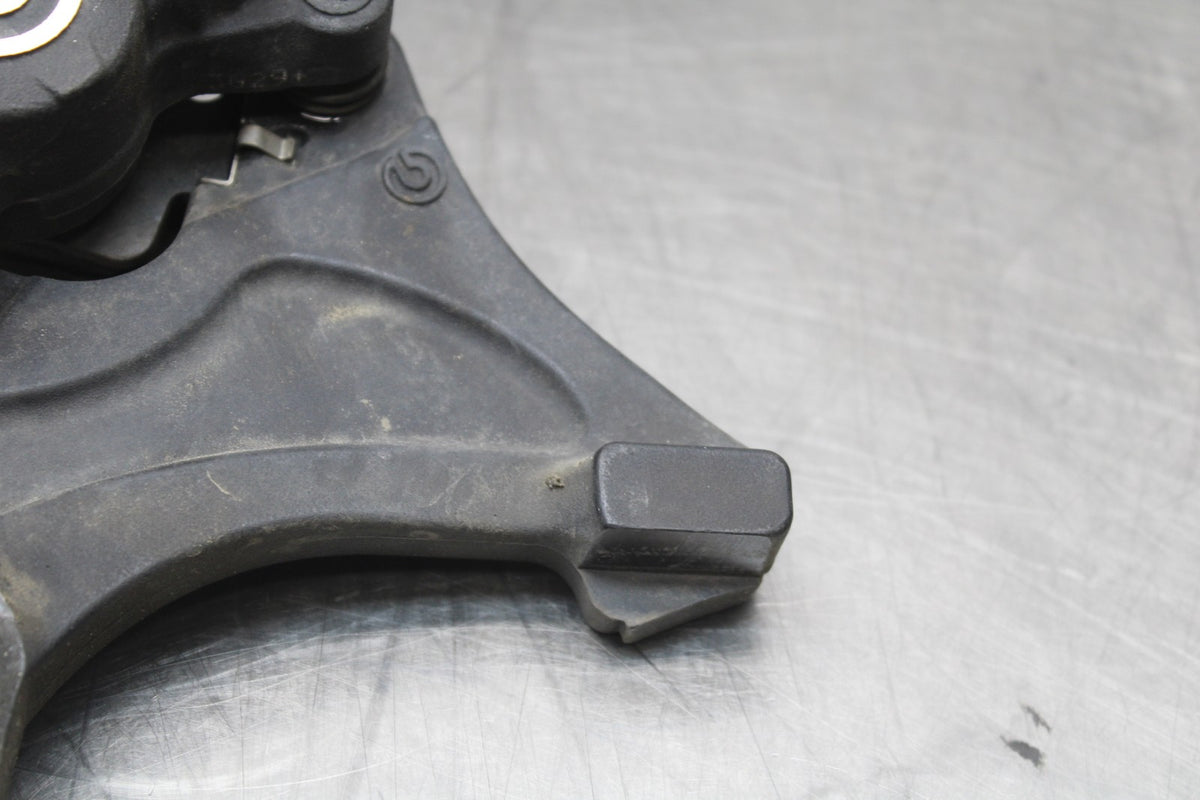14 TRIUMPH STREET TRIPLE ABS REAR BACK BRAKE CALIPER W MOUNT BRACKET BB808