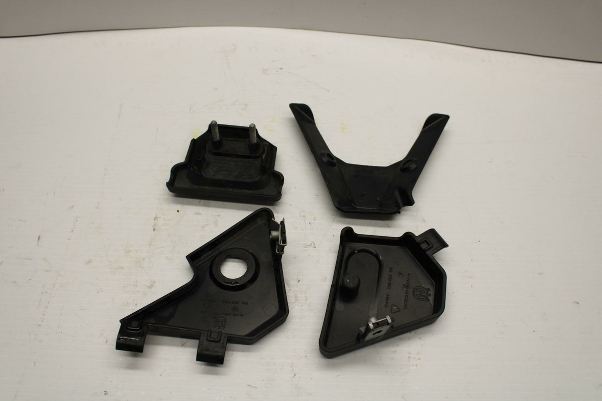 18-20 HUSQVARNA VITPILEN 401 PLASTIC TRIM  COWL SET BLACK BB248
