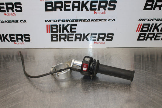 10-11 BMW S1000RR RIGHT CLIP ON HANDLEBAR W SWITCHES BB168