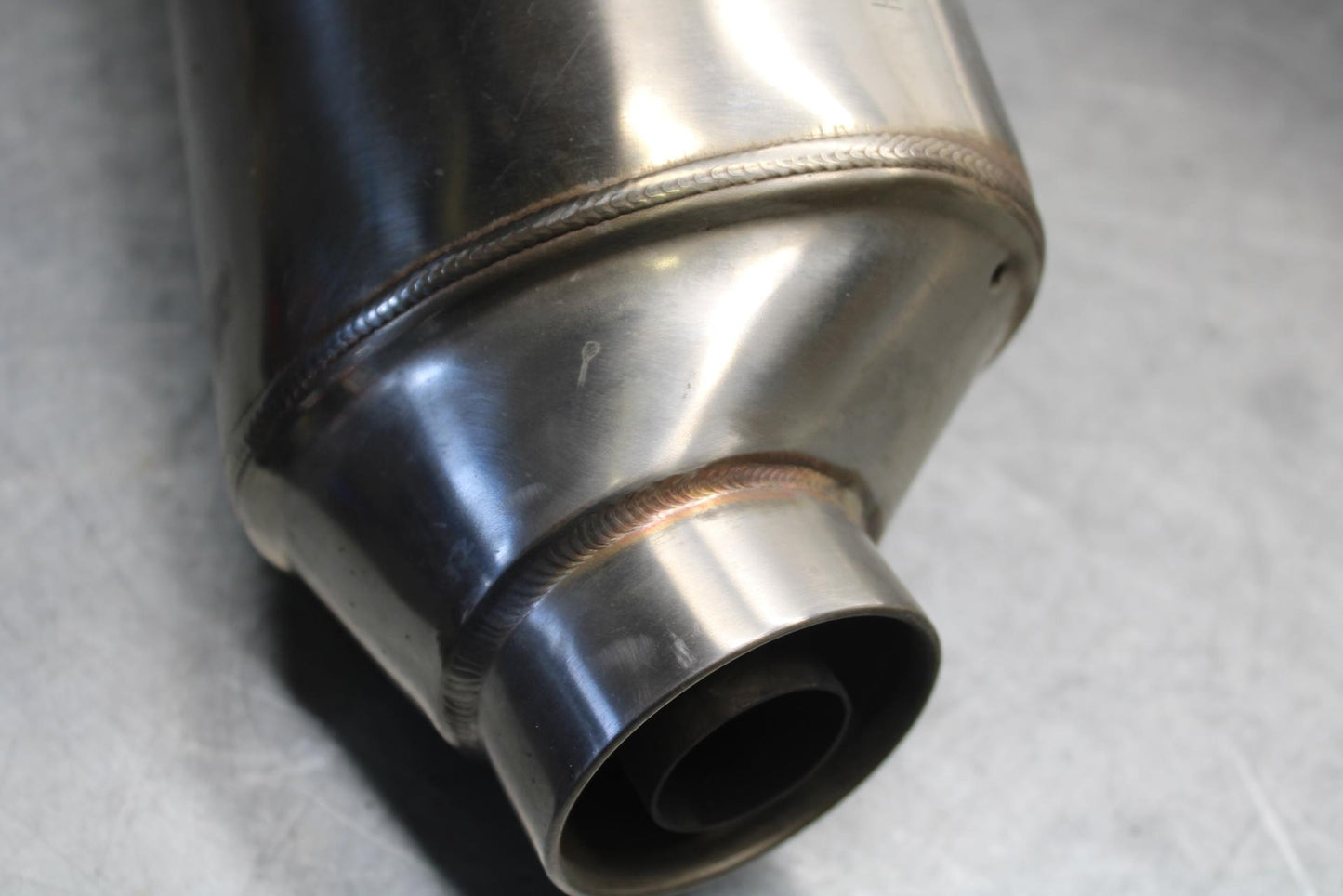 2008 Honda CBF1000 EXHAUST PIPE MUFFLER SLIP ON CAN SILENCER BB641