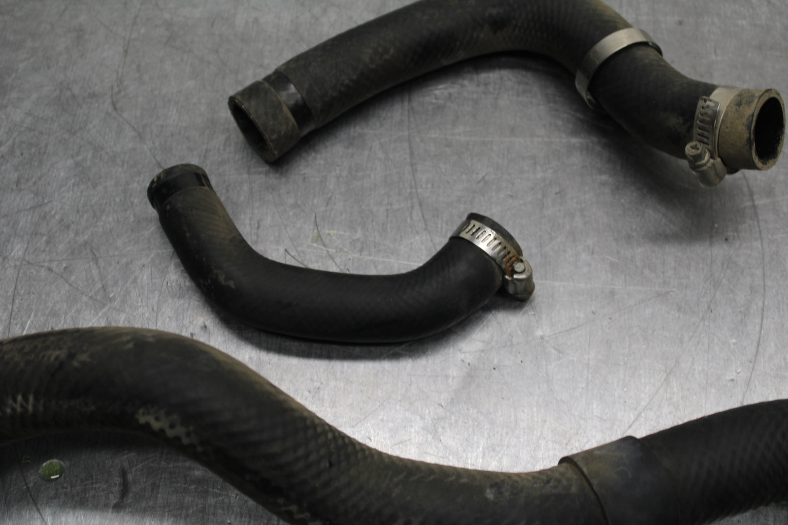 03-08 KAWASAKI VULCAN 1600 RADIATOR HOSES ENGINE COOLANT WATER PIPES KIT  BB754