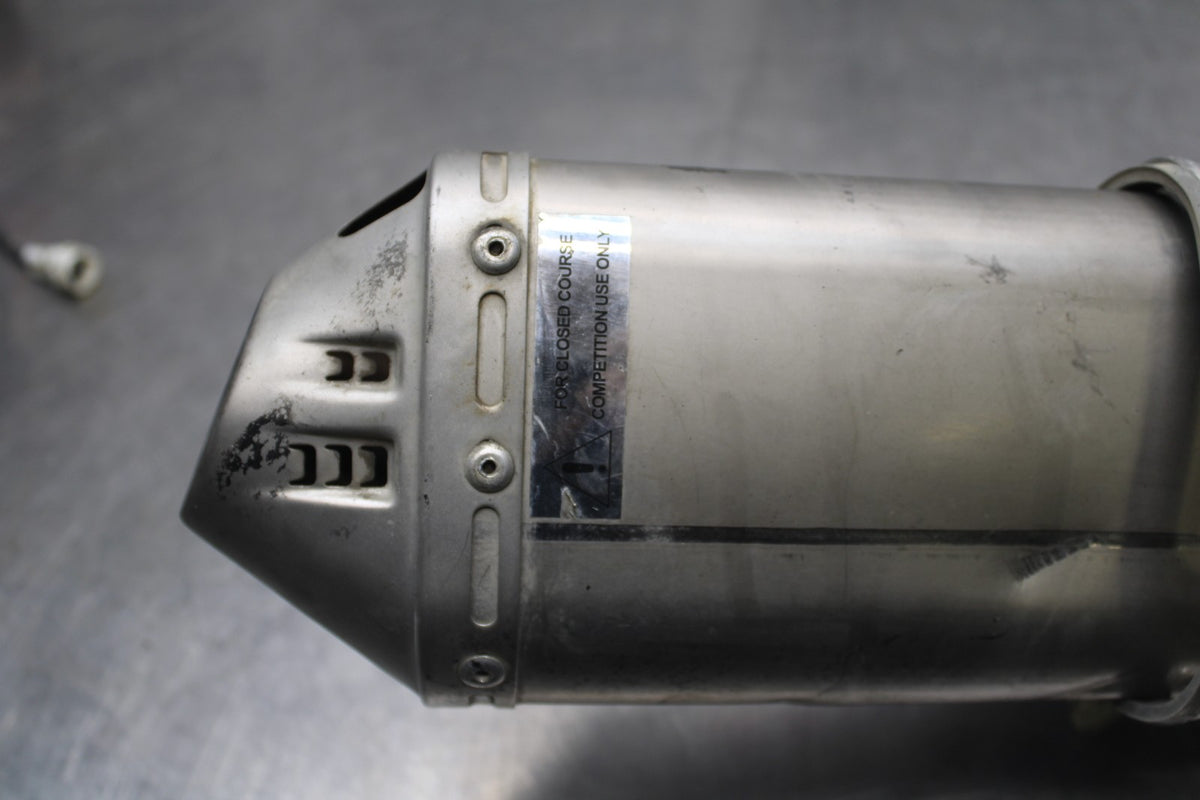 08-09 SUZUKI GSXR750 EXHAUST PIPE MUFFLER SLIP ON CAN SILENCER BB854