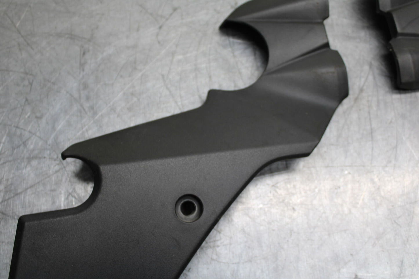 12-17 KAWASAKI ER-6N Z650 RIGHT LEFT FRAME MID SIDE COVERS COWLS TRIM BB709