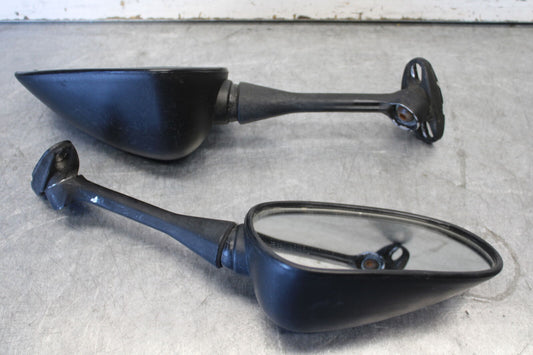 07-12 HONDA CBR600RR REAR VIEW MIRROR SET PAIR MIRRORS BB672