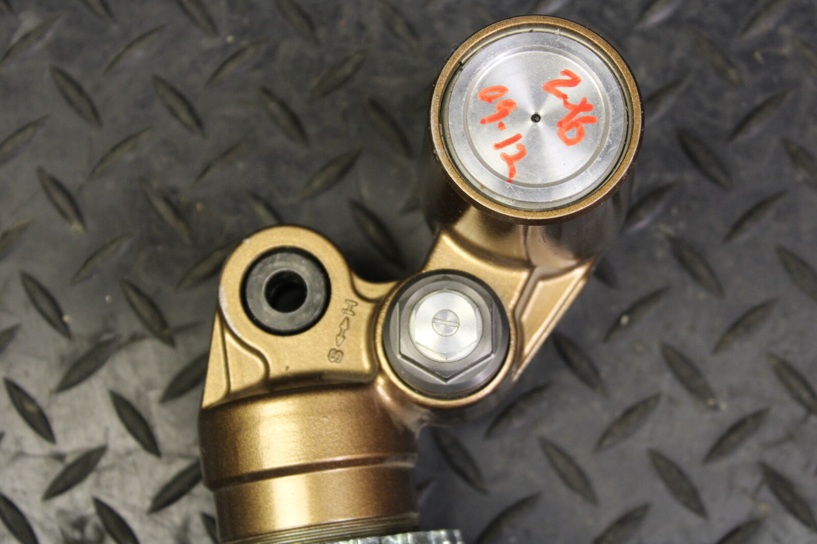 09-12 KAWASAKI NINJA ZX6R ZX600R REAR BACK SHOCK ABSORBER SUSPENSION BB68