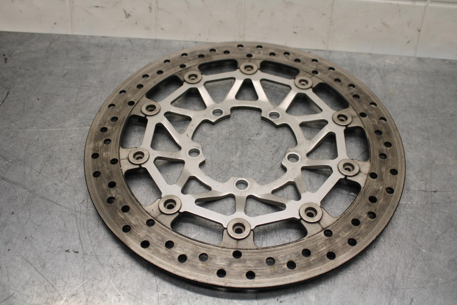 2009 Triumph Daytona 675 FRONT LEFT RIGHT BRAKE ROTORS DISCS T2021040 BB584