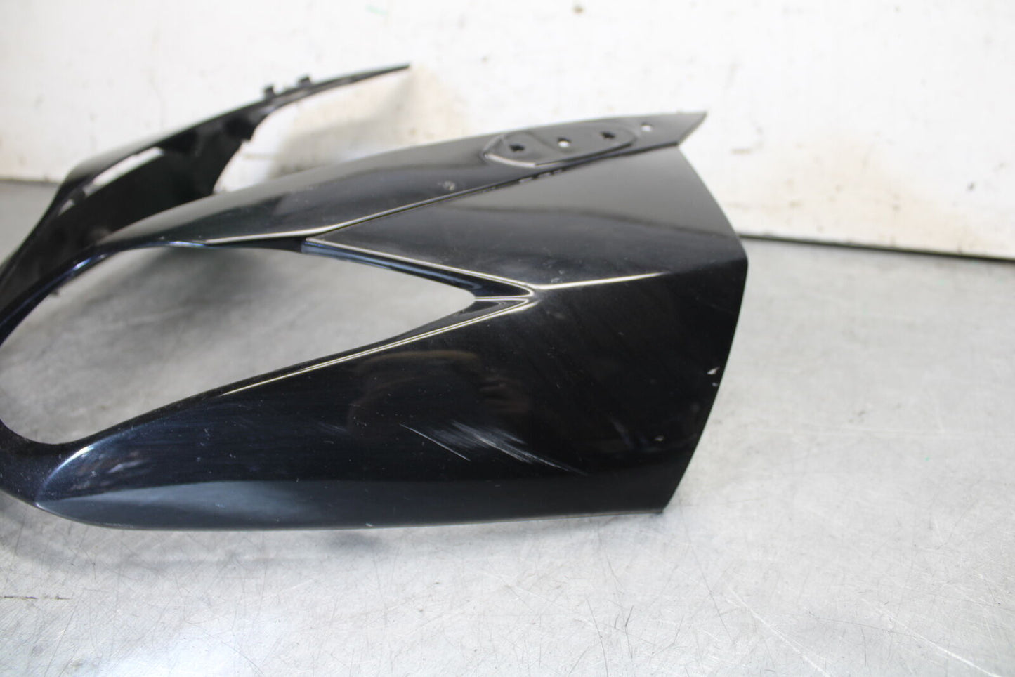 09-12 KAWASAKI NINJA ZX6R FRONT UPPER NOSE FAIRING SHROUD 55028-0251-H8  BB698