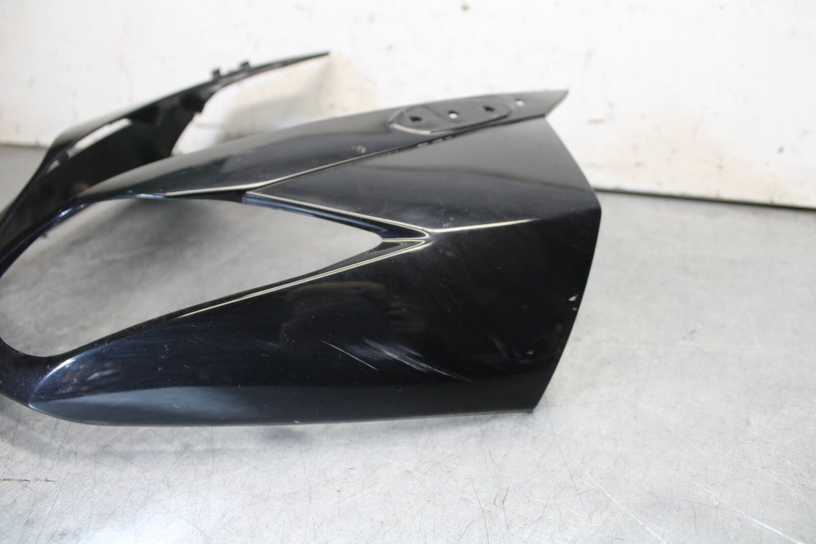 09-12 KAWASAKI NINJA ZX6R FRONT UPPER NOSE FAIRING SHROUD 55028-0251-H8  BB698