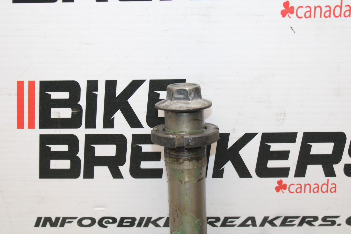 09 KAWASAKI NINJA 250R FRONT FORKS CLAMP LOWER TRIPLE TREE STEM BB824