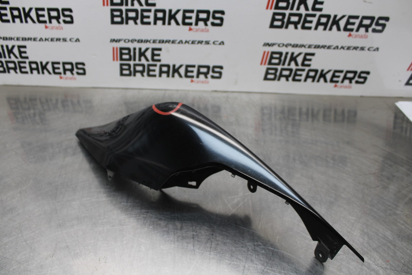 08 KAWASAKI NINJA ZX10R LEFT REAR BACK TAIL FAIRING COWL SHROUD BB201