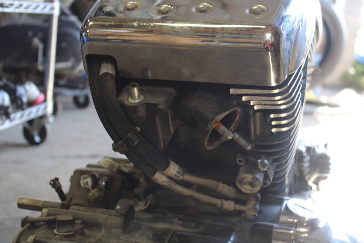08 KAWASAKI VULCAN 1600 VN1600D NOMAD ENGINE MOTOR BB904