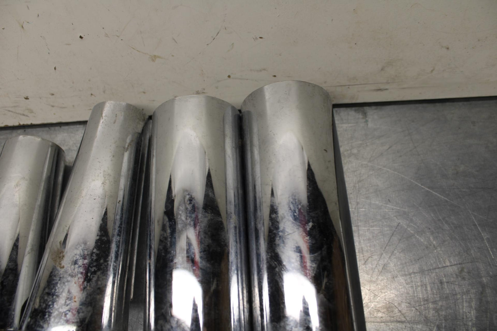 1996 Kawasaki Vulcan 800 VN800B Classic FRONT FORK  COVERS  GUARDS BB93