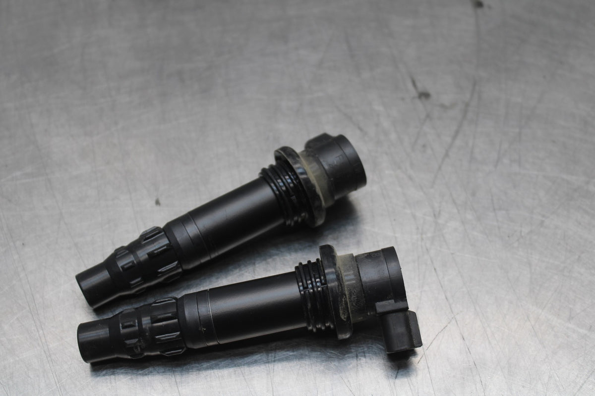 14-17 YAMAHA FZ07 IGNITION COILS COIL SPARK PLUG CAPS BB766