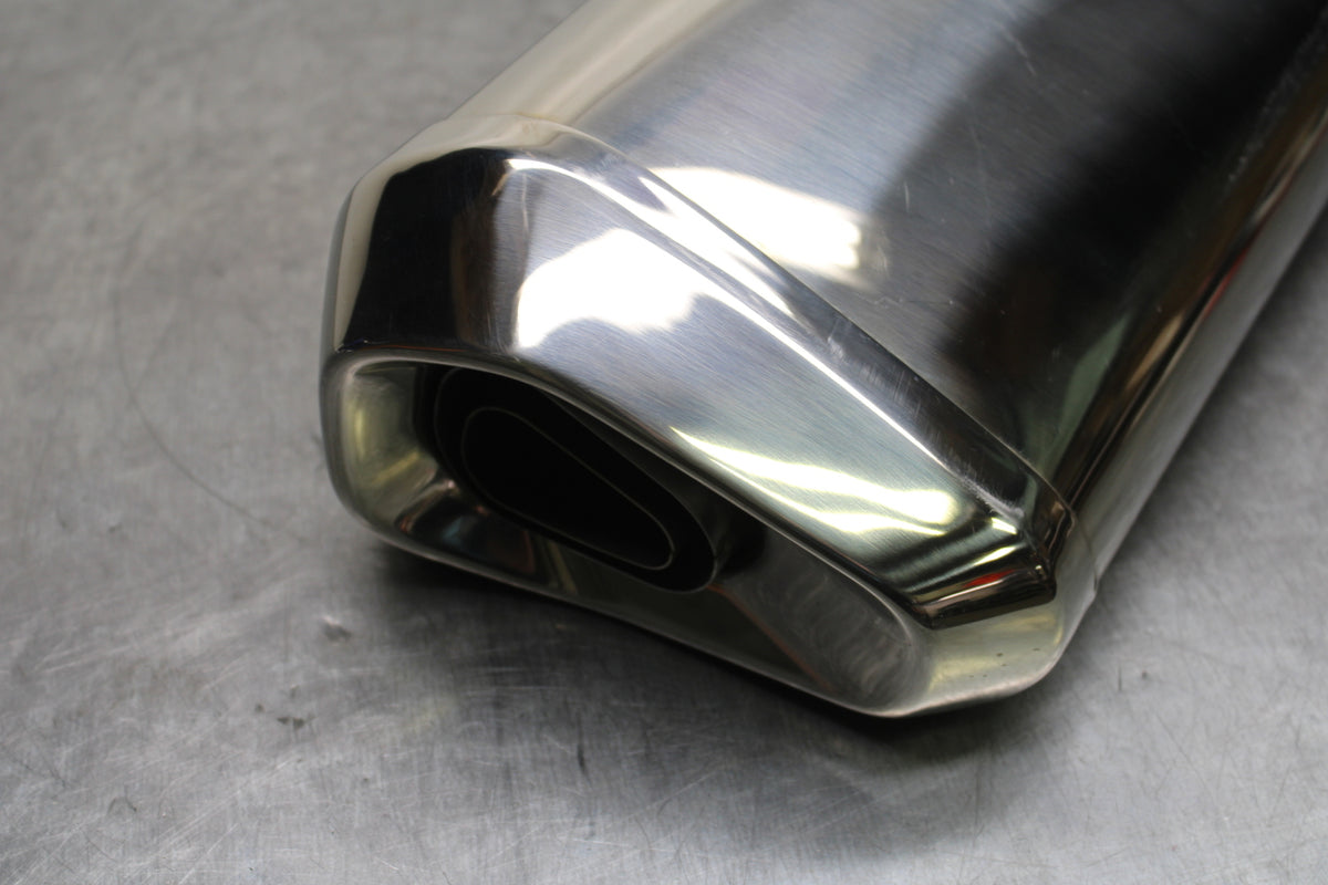19-23 KAWASAKI NINJA ZX6R EXHAUST PIPE MUFFLER SLIP ON CAN SILENCER BB749