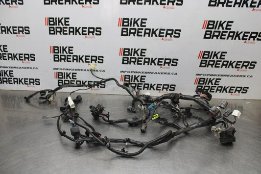 12-16 KAWASAKI NINJA 650 EX650F ABS MAIN ENGINE WIRING HARNESS WIRE LOOM  BB860