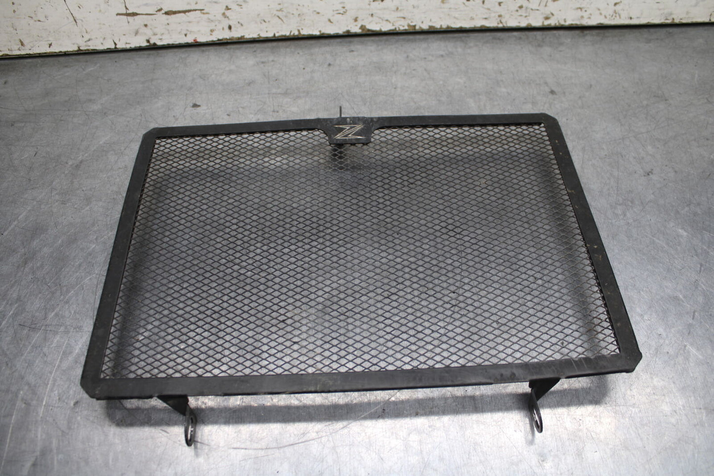 12-13 KAWASAKI Z1000 ENGINE RADIATOR RADIATER COVER GUARD  BB743