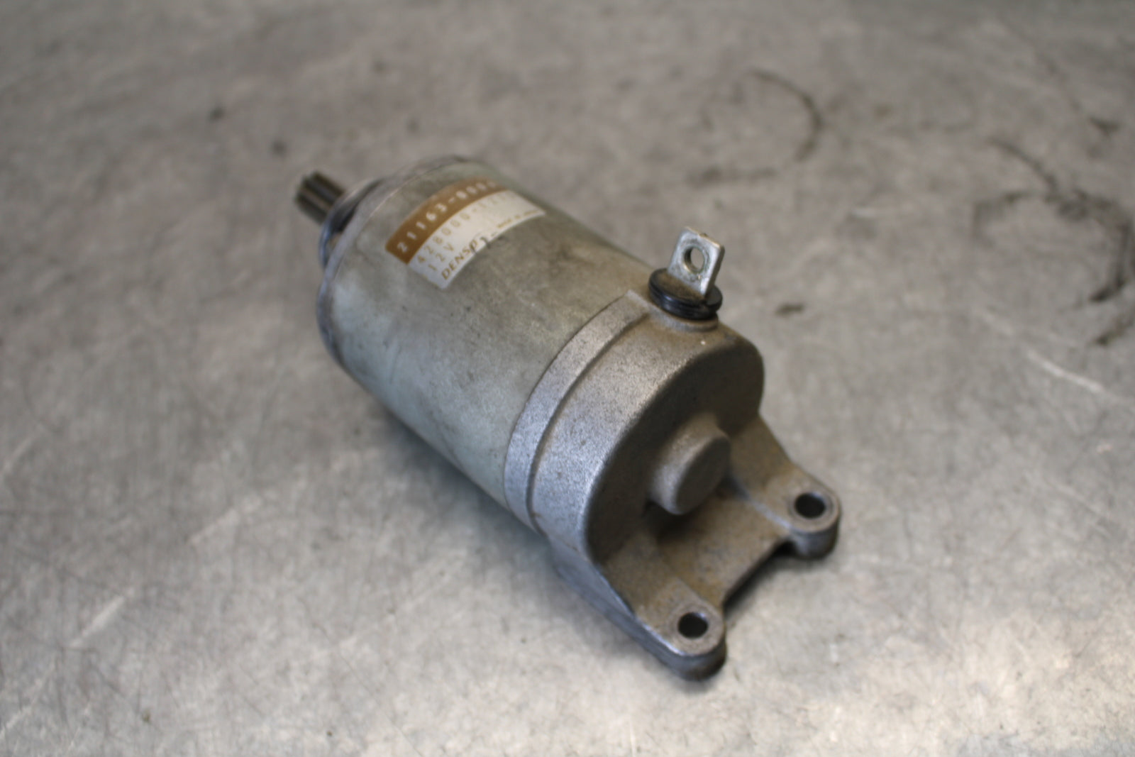 03-04 KAWASAKI NINJA ZX6RR ENGINE STARTER MOTOR -DC 12V 21163-0006 BB684