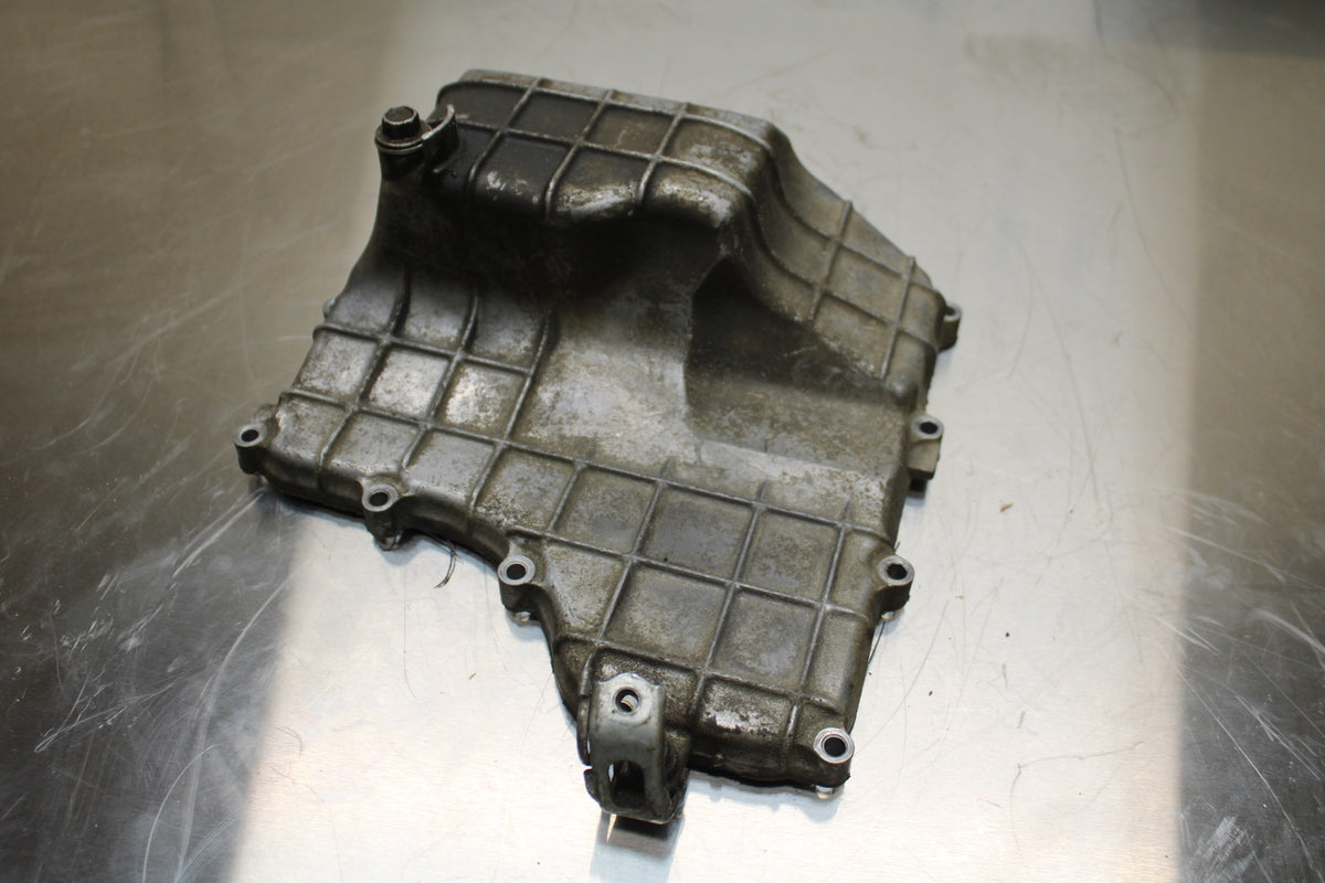 02-03 HONDA CBR900RR 954 ENGINE MOTOR BOTTOM OIL PAN COVER BB497