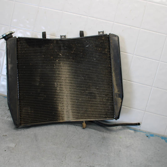 06-07 KAWASAKI NINJA ZX14R ENGINE RADIATOR MOTOR COOLER COOLING RADIATER BB433