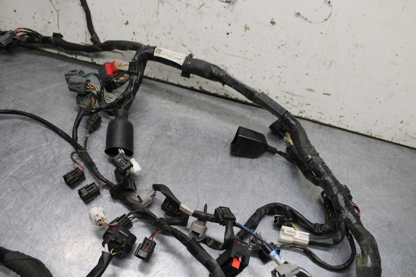 13-17 KAWASAKI NINJA ZX6R ZX636E MAIN ENGINE WIRING HARNESS WIRE LOOM BB735