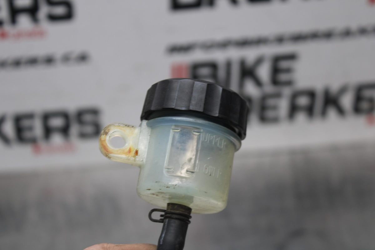 03-05 YAMAHA YZF R6  REAR BACK BRAKE MASTER CYLINDER W RESERVOIR BB793