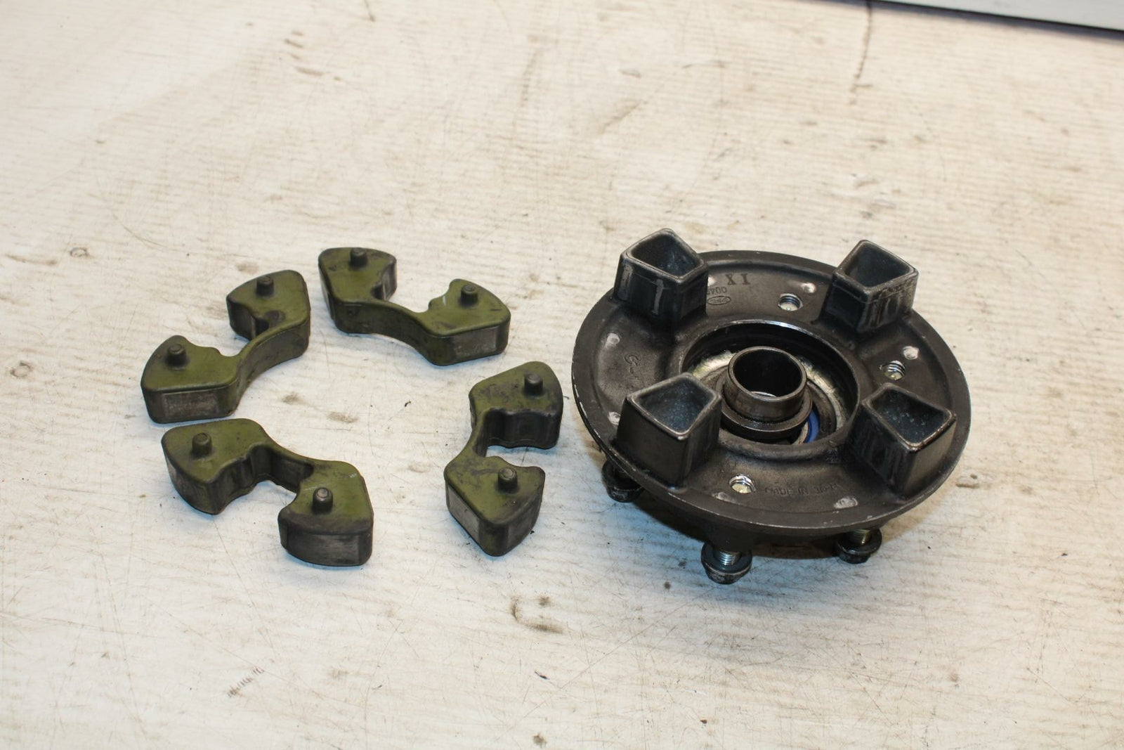 13-18 KAWASAKI NINJA ZX6R REAR HUB SHOCK DAMPERS CUSH ABSORBERS 92161-0342 BB304