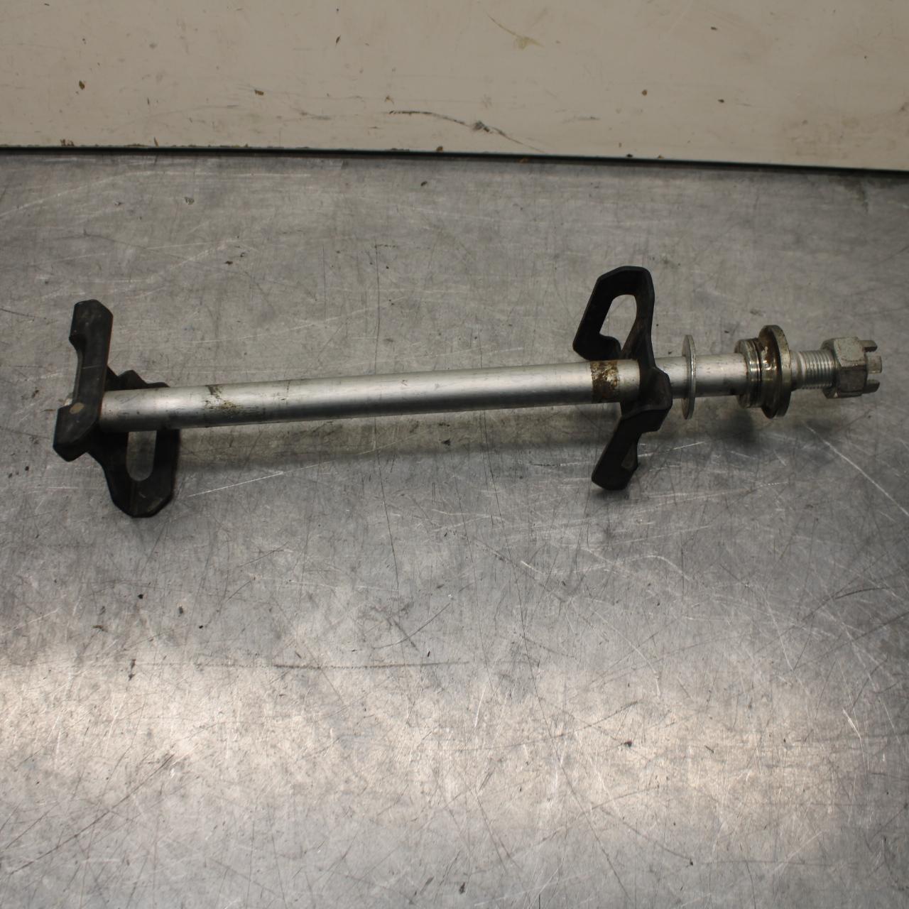 08-12 KAWASAKI NINJA 250R EX250J REAR AXLE BACK WHEEL RIM PIVOT BOLT AXEL BB612