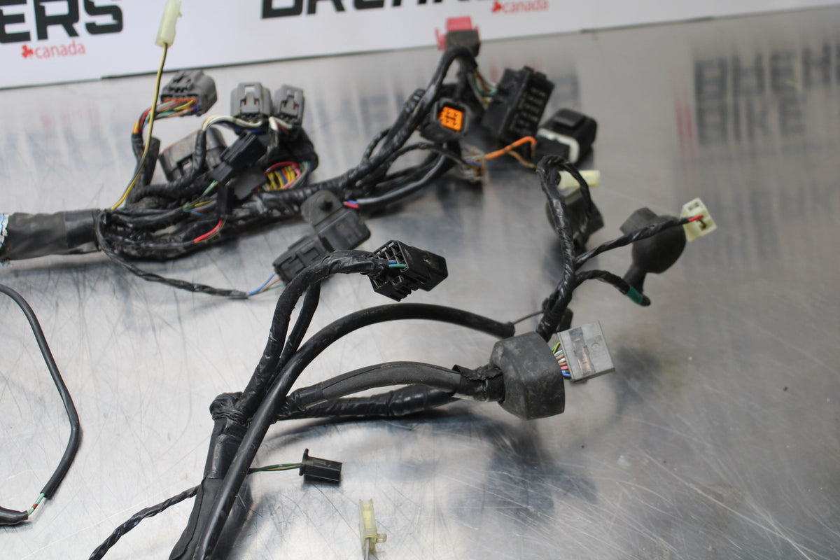 07 KAWASAKI Z1000 MAIN ENGINE WIRING HARNESS MOTOR WIRE LOOM BB148