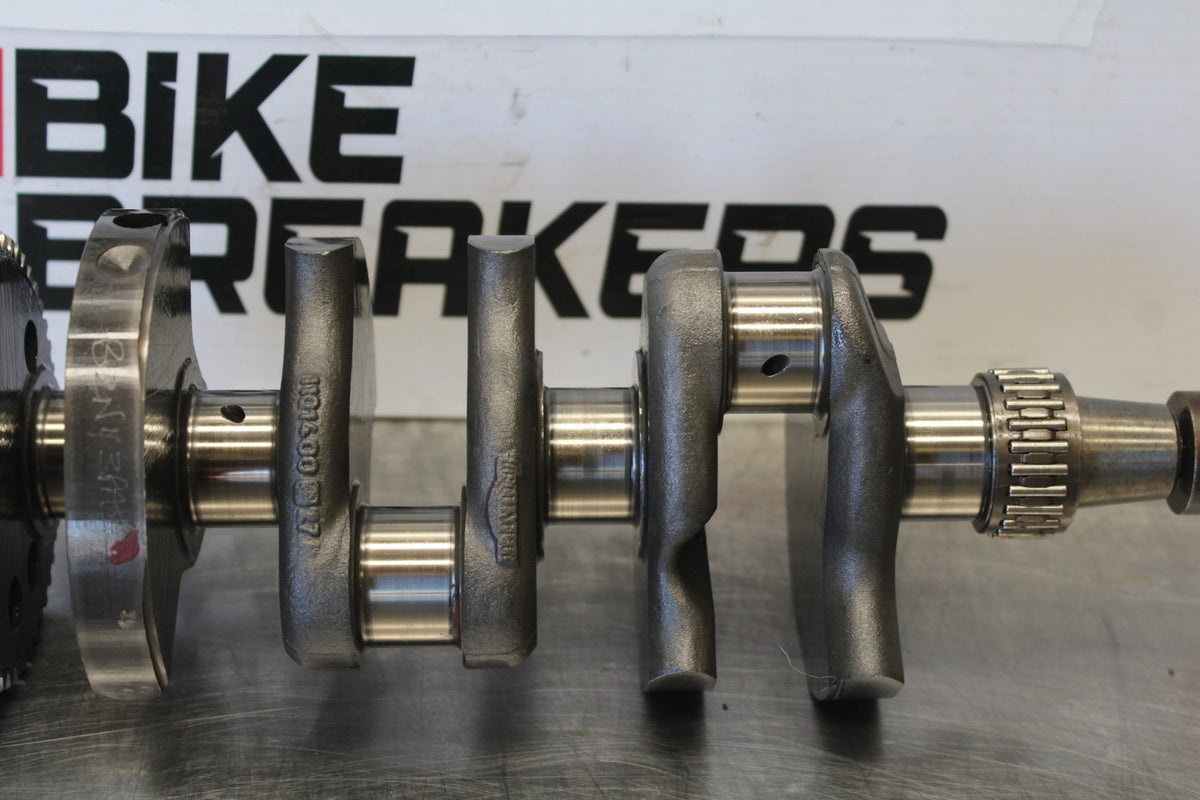 15 TRIUMPH TIGER 800 ENGINE MOTOR CRANKSHAFT CRANK SHAFT  BB873