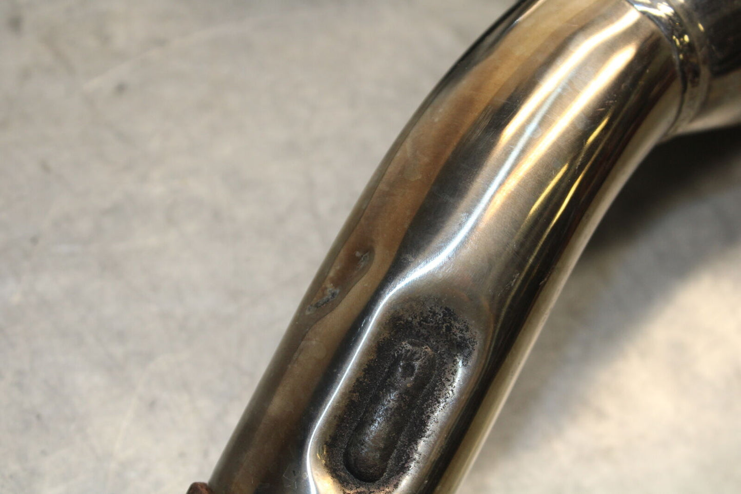 04-12 HONDA ST1300A MUFFLER EXHAUST SILENCER PIPE BB669