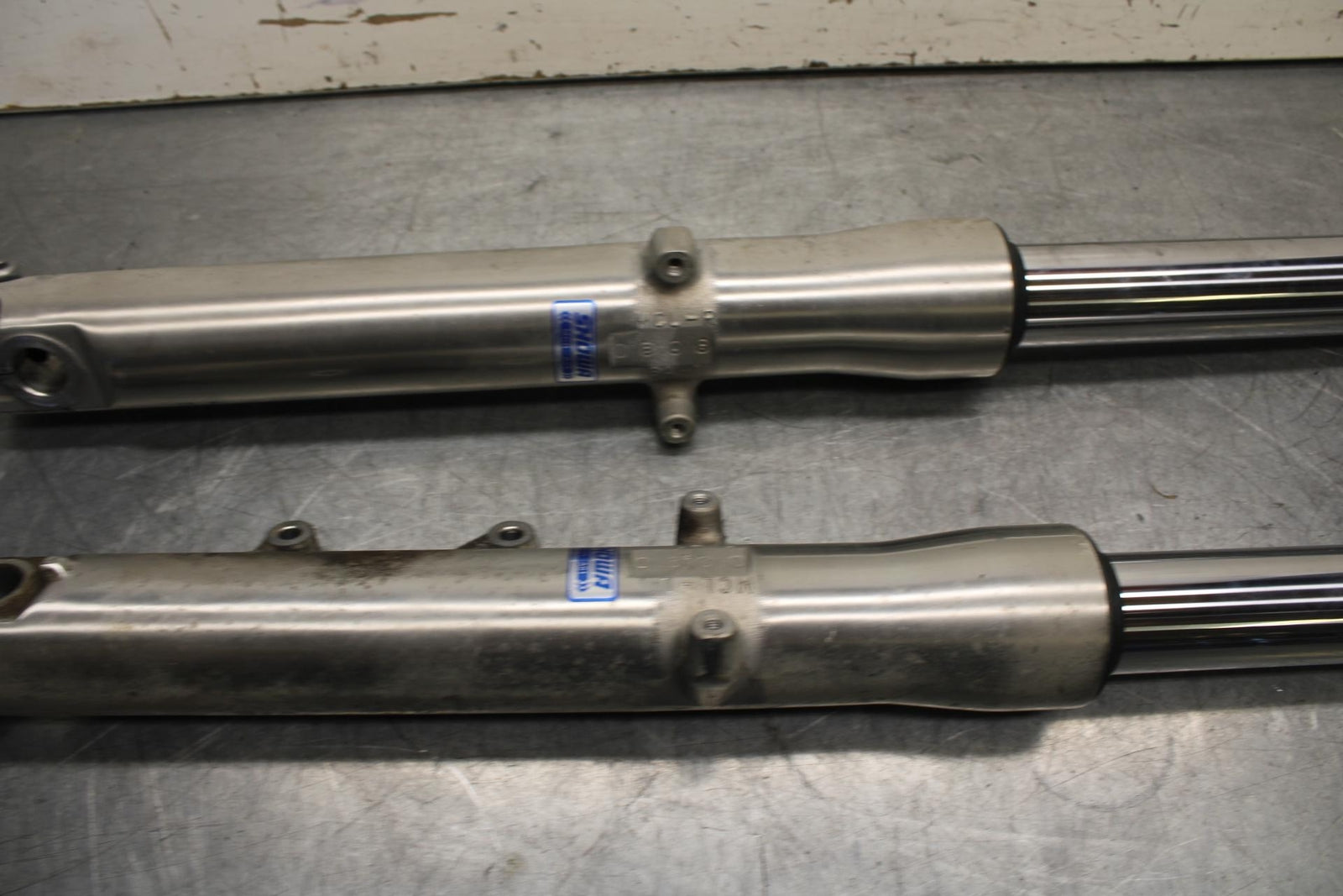 01-02 HONDA SHADOW SPIRIT 750 FRONT FORKS SHOCK SUSPENSION SET PAIR BB632