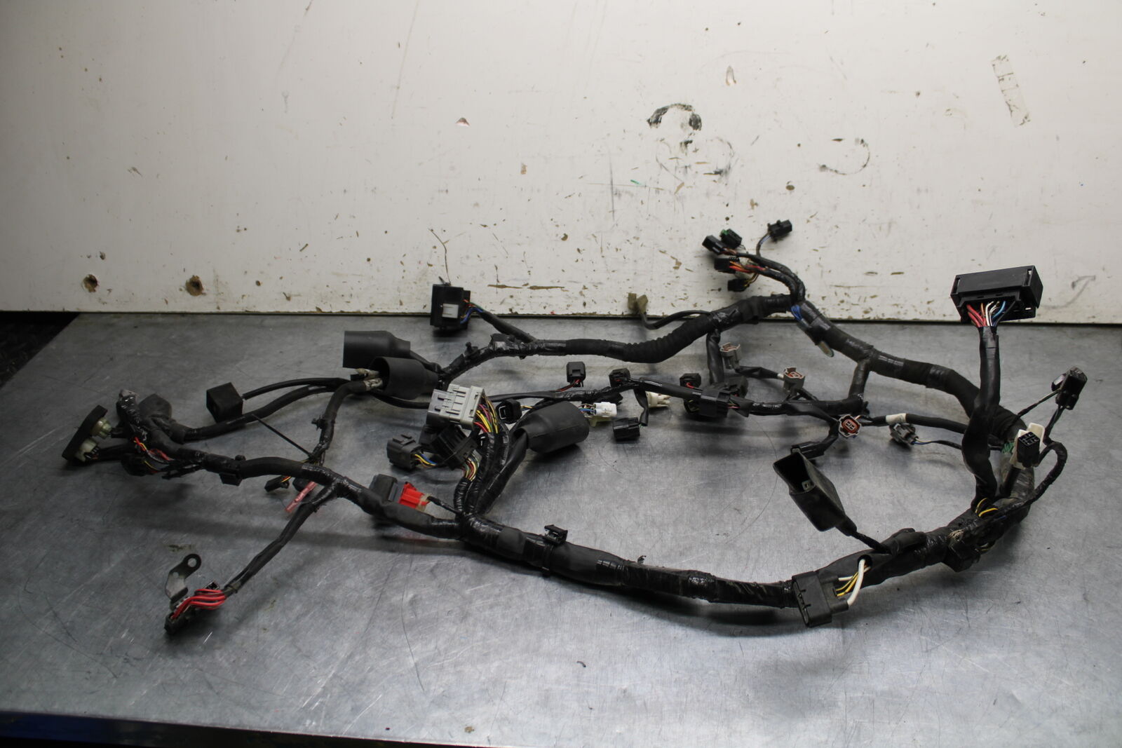 13-17 KAWASAKI NINJA ZX6R ZX636E MAIN ENGINE WIRING HARNESS WIRE LOOM BB735