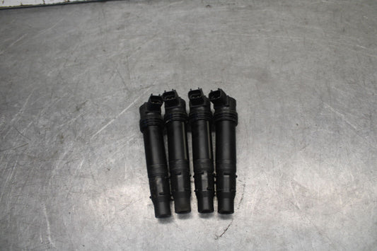 09-12 KAWASAKI NINJA ZX6R IGNITION COILS COIL SPARK PLUG CAPS BB698