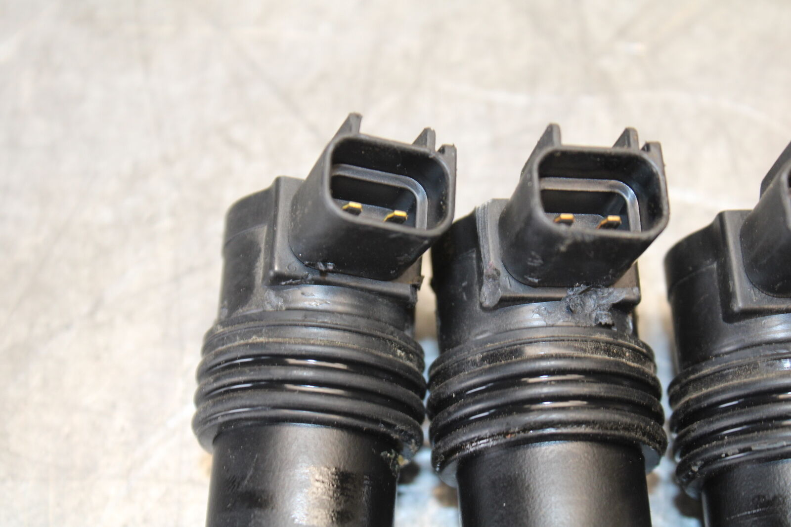 13-18 KAWASAKI NINJA ZX6R IGNITION COILS COIL SPARK PLUG CAPS BB682