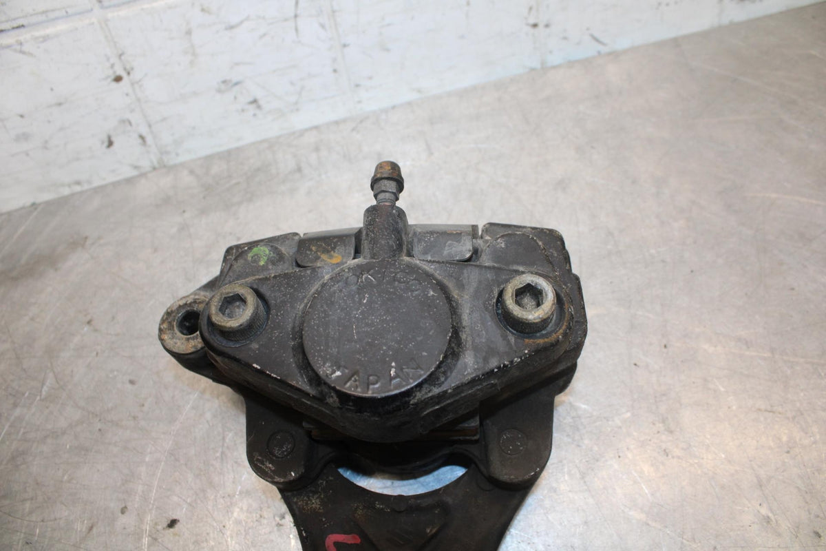1981 Suzuki GS850G REAR BACK BRAKE CALIPER W MOUNT BRACKET BB37