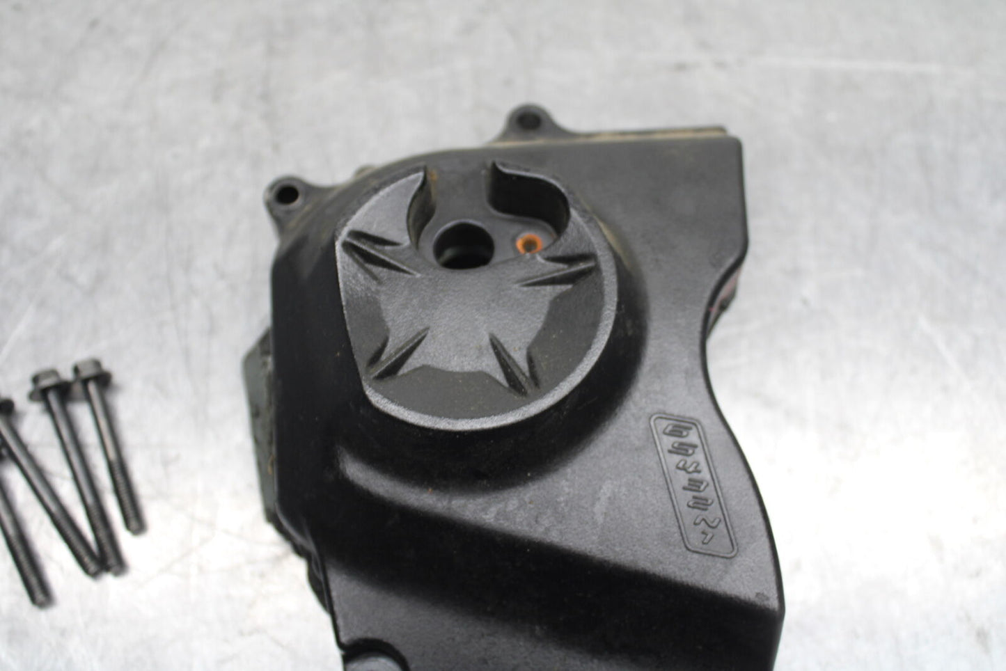 09-12 KAWASAKI NINJA ZX6R ENGINE SPROCKET COVER BB110