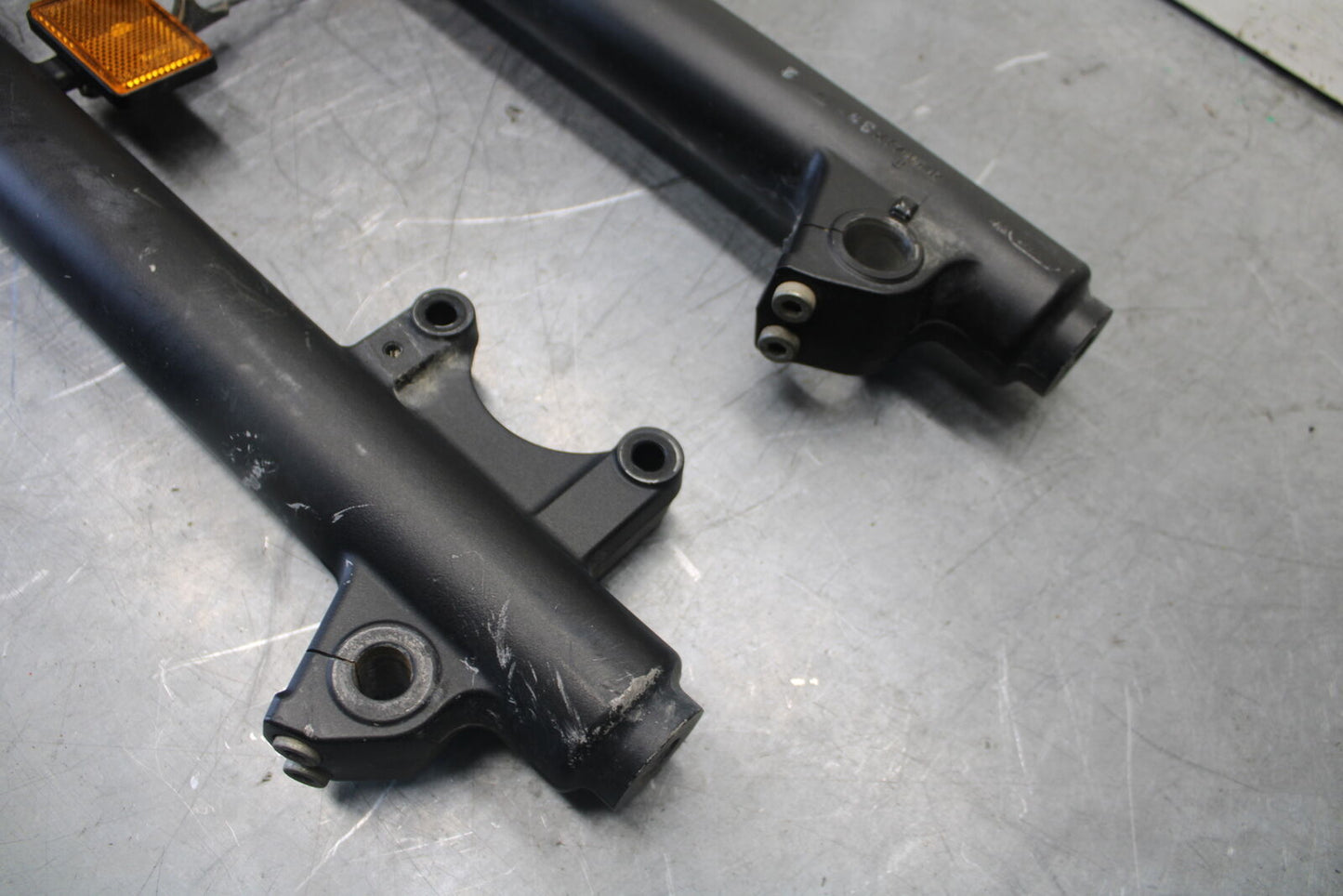 08-18 KAWASAKI KLR650 FRONT FORKS SHOCK SUSPENSION SET PAIR BB707