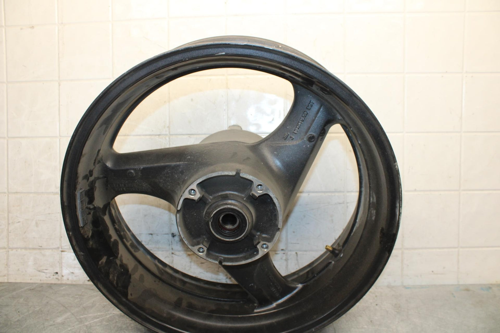 1999 Honda Super Hawk 1000 VTR1000F REAR WHEEL RIM ROTOR BACK BRAKE DISC BB51