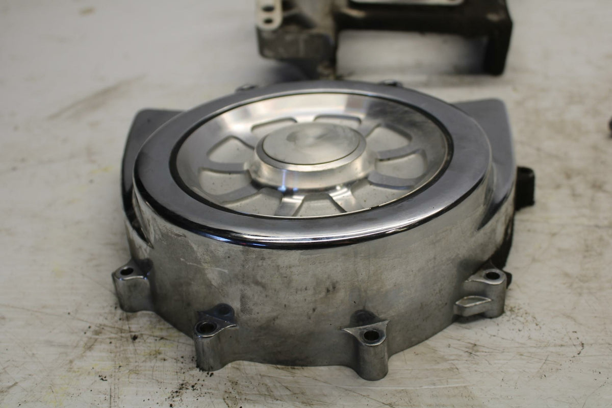 03-04 YAMAHA ROAD STAR 1600 ENGINE SPROCKET COVER BB279