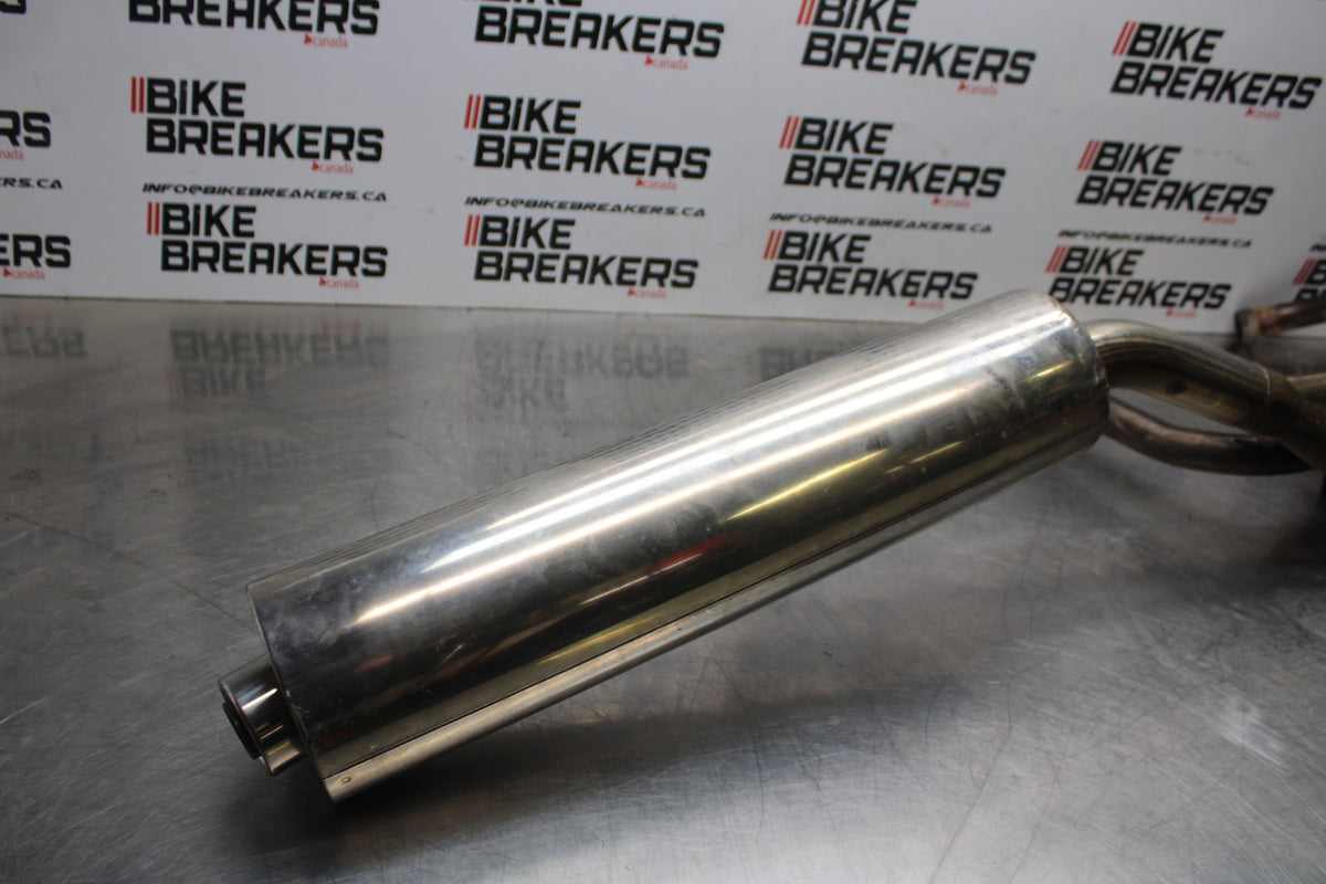 06 SUZUKI SV650S FULL EXHAUST SYSTEM HEADERS PIPE MUFFLER BB783